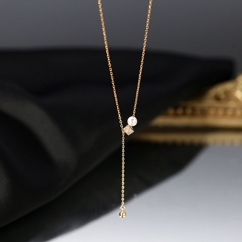 925 sterling silver tassel pendant necklace