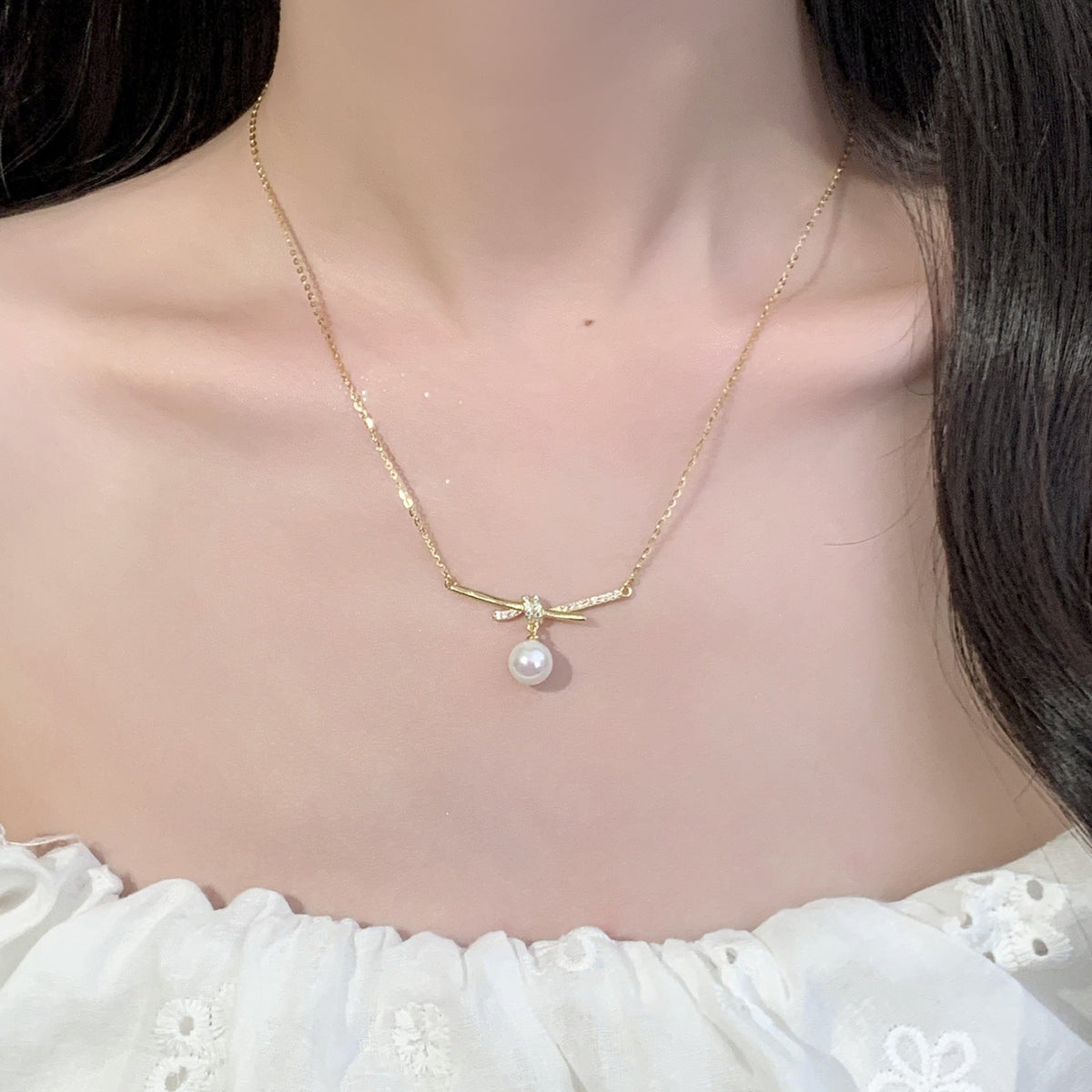 925 sterling silver pearl pendant necklace