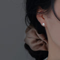 925 sterling silver freshwater pearl earrings