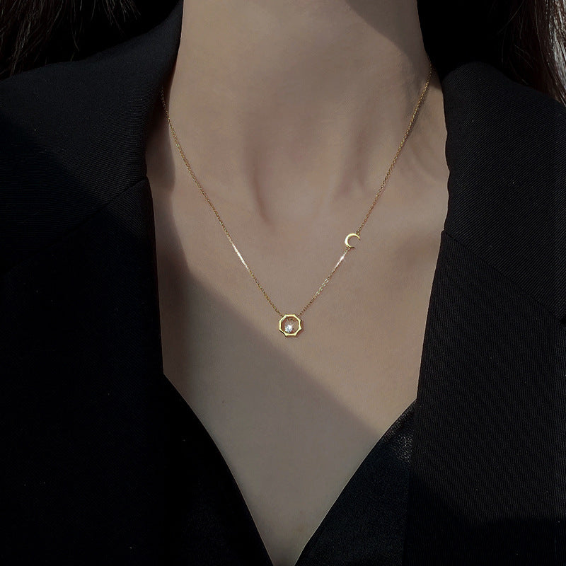S925 sterling silver pendant necklace