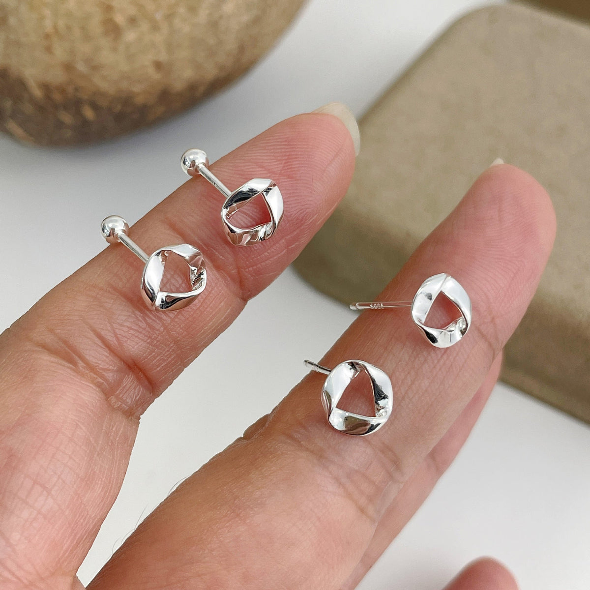 S925 sterling silver earrings