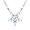 S925 Sterling Silver Moissanite Collarbone Necklace