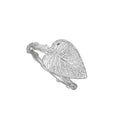 Botanical Leaf Twig Textured Ring – image 6