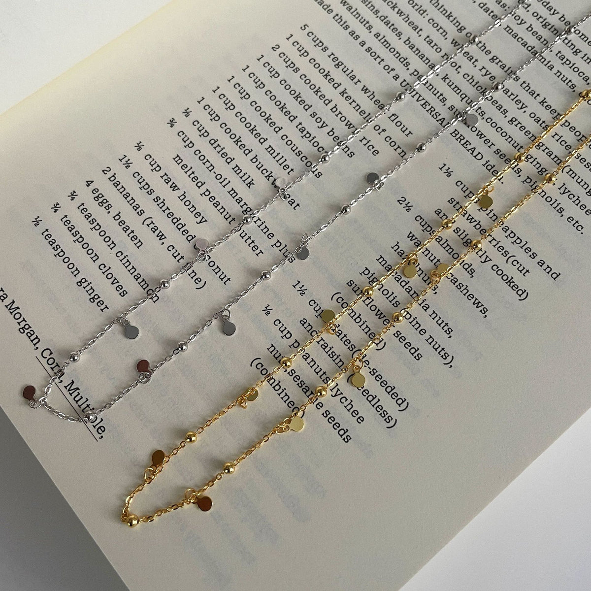 925 sterling silver plain chain necklace