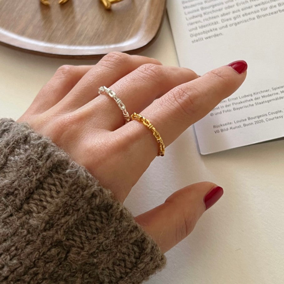 925 sterling silver open ring
