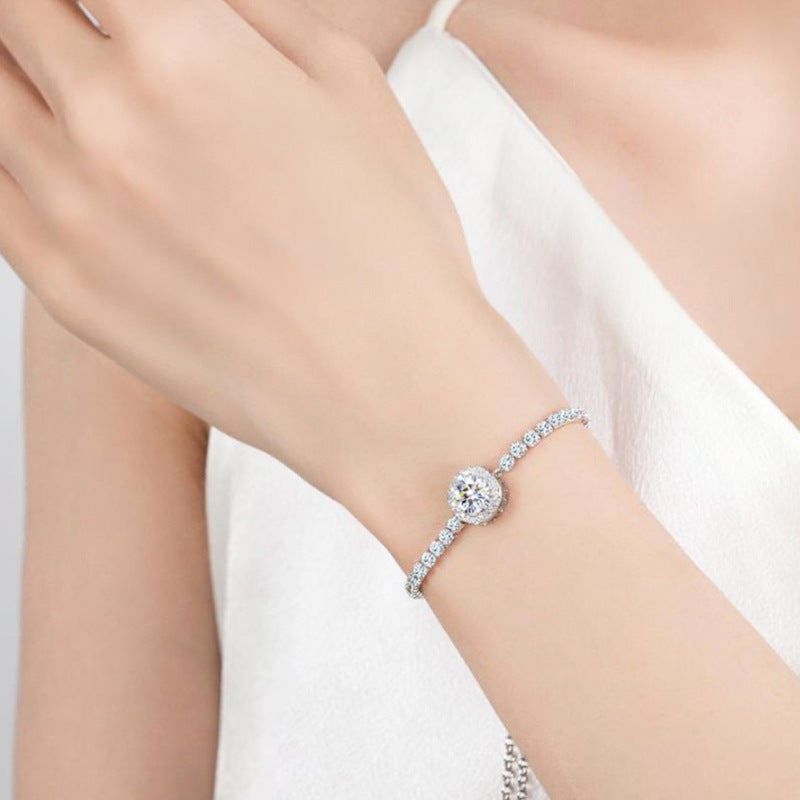 925 Sterling Silver Starry Sky Bracelet