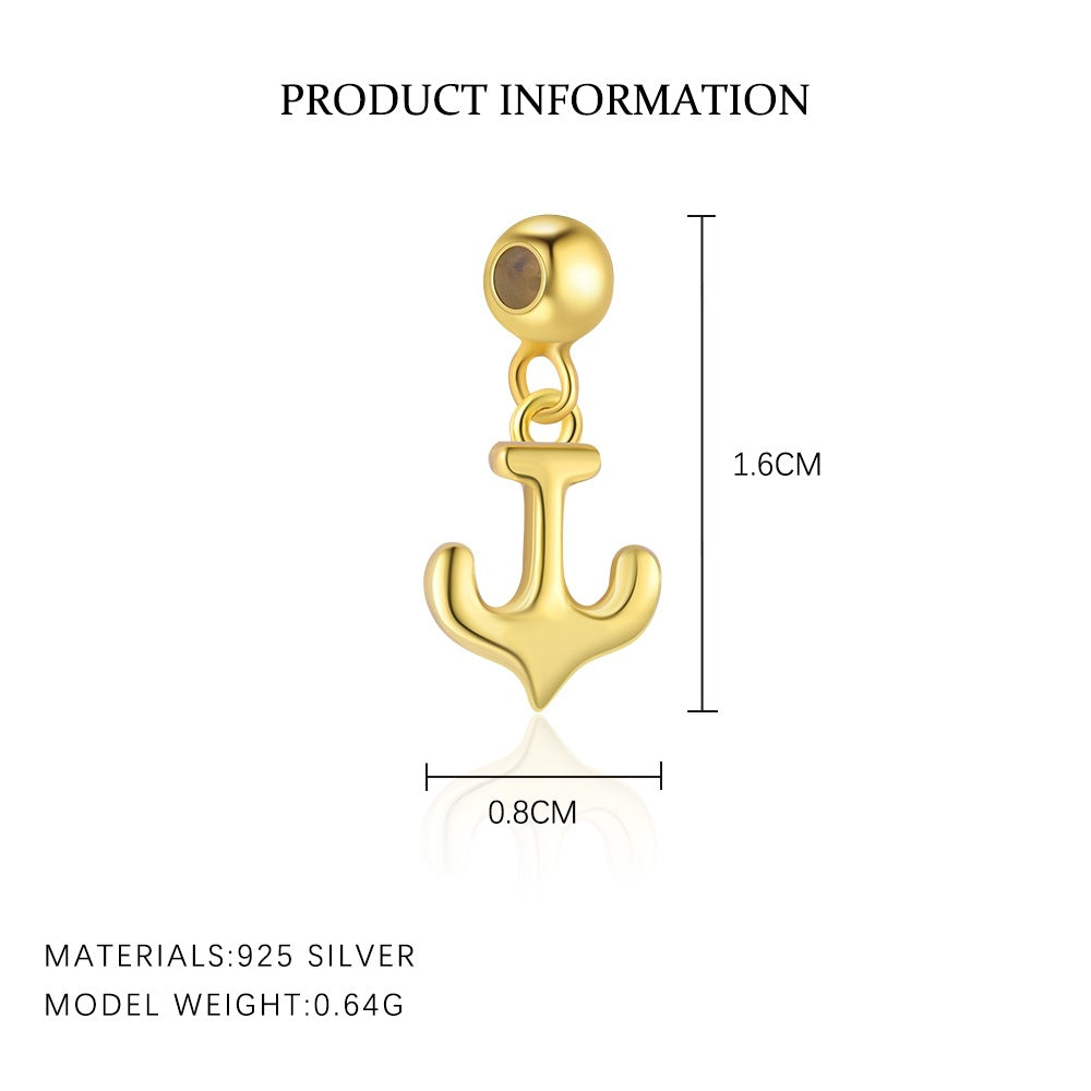 S925 Sterling Silver Zircon Pendant