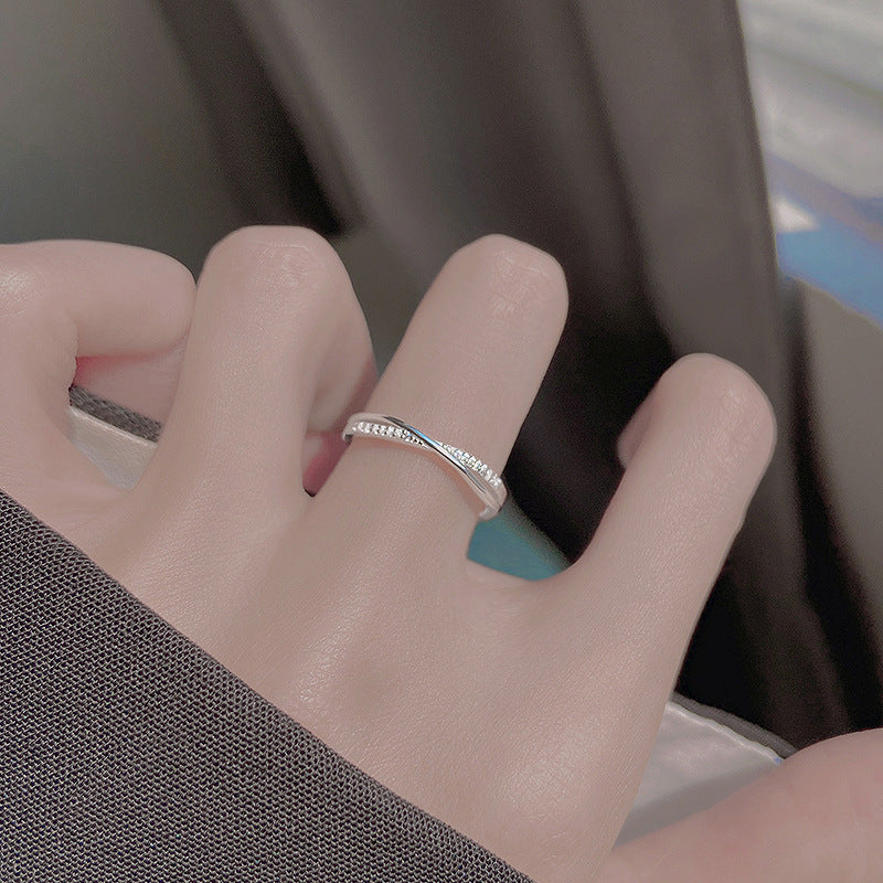 925 sterling silver open ring