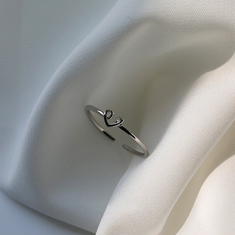 925 sterling silver ring - silver