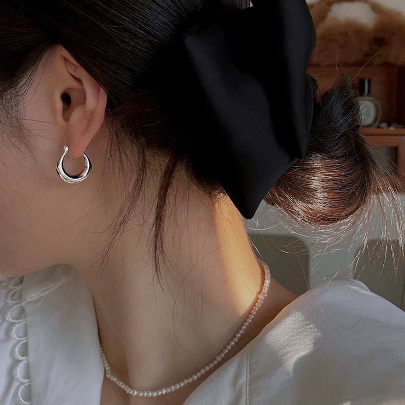 925 sterling silver ear buckle