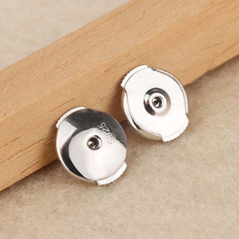 S925 Sterling Silver UFO-Style Earring Backs
