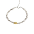 925 sterling silver bracelet -  silvery
