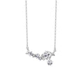 925 sterling silver star pendant necklace - silvery
