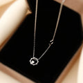 S925 sterling silver pendant necklace