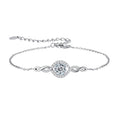 S925 Sterling Silver "Angel's Tear" Moissanite Bracele