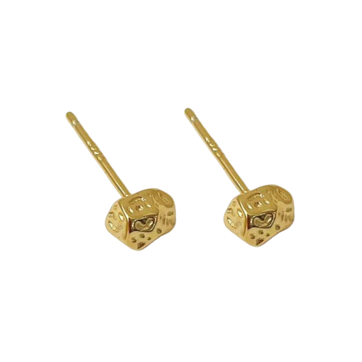 925 sterling silver irregular earrings