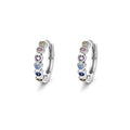925 sterling silver earrings - silvery
