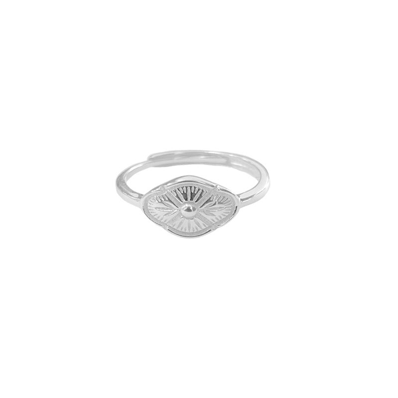 S925 Silver Open Ring - Silvery