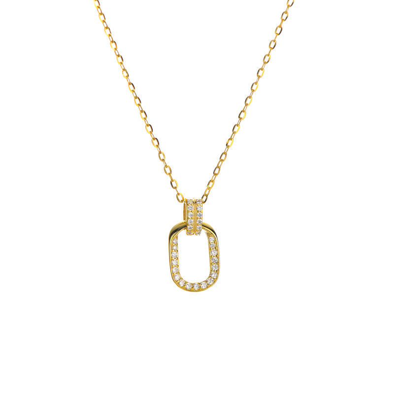 925 sterling silver square pendant necklace