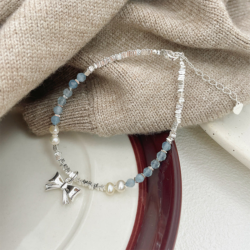 925 sterling silver bracelet - silvery