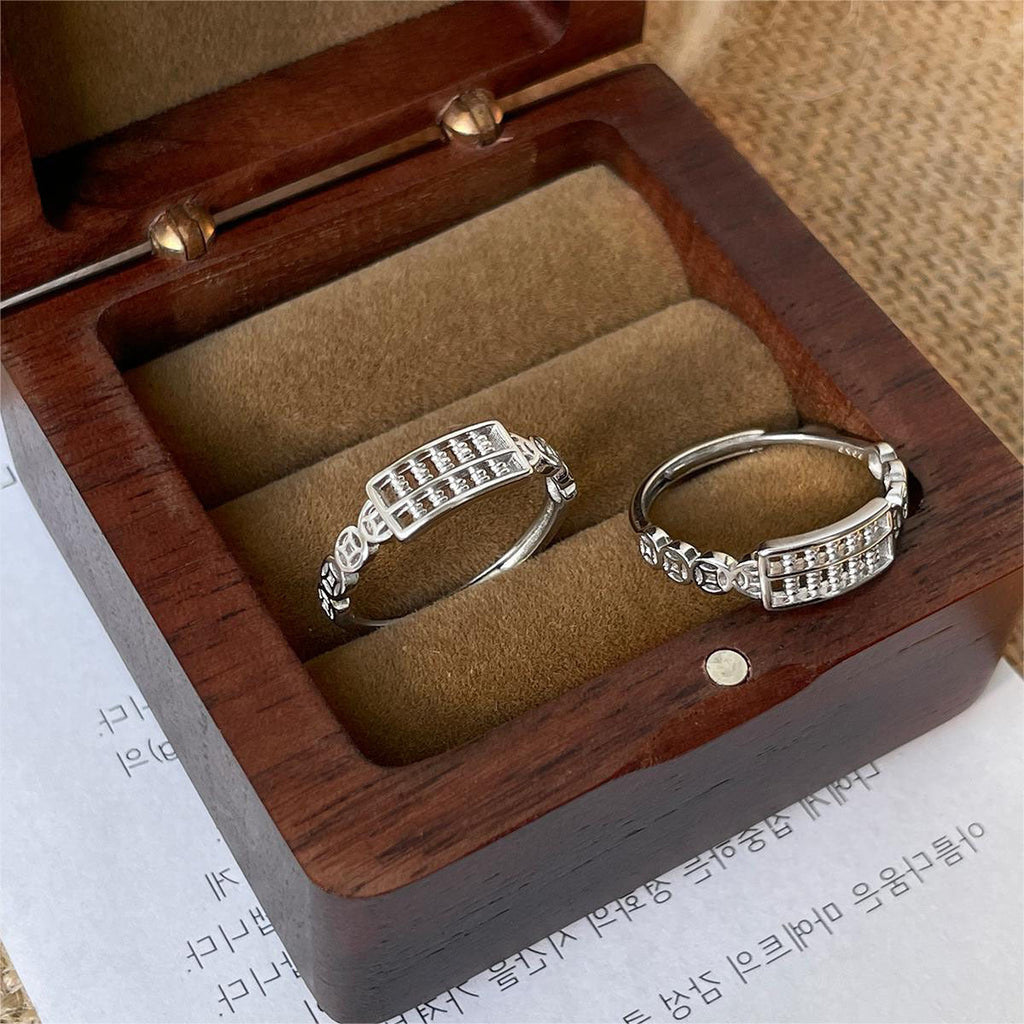 S925 Pure Silver Open Ring - Silvery