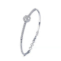 925 Sterling Silver Moissanite Bracelet
