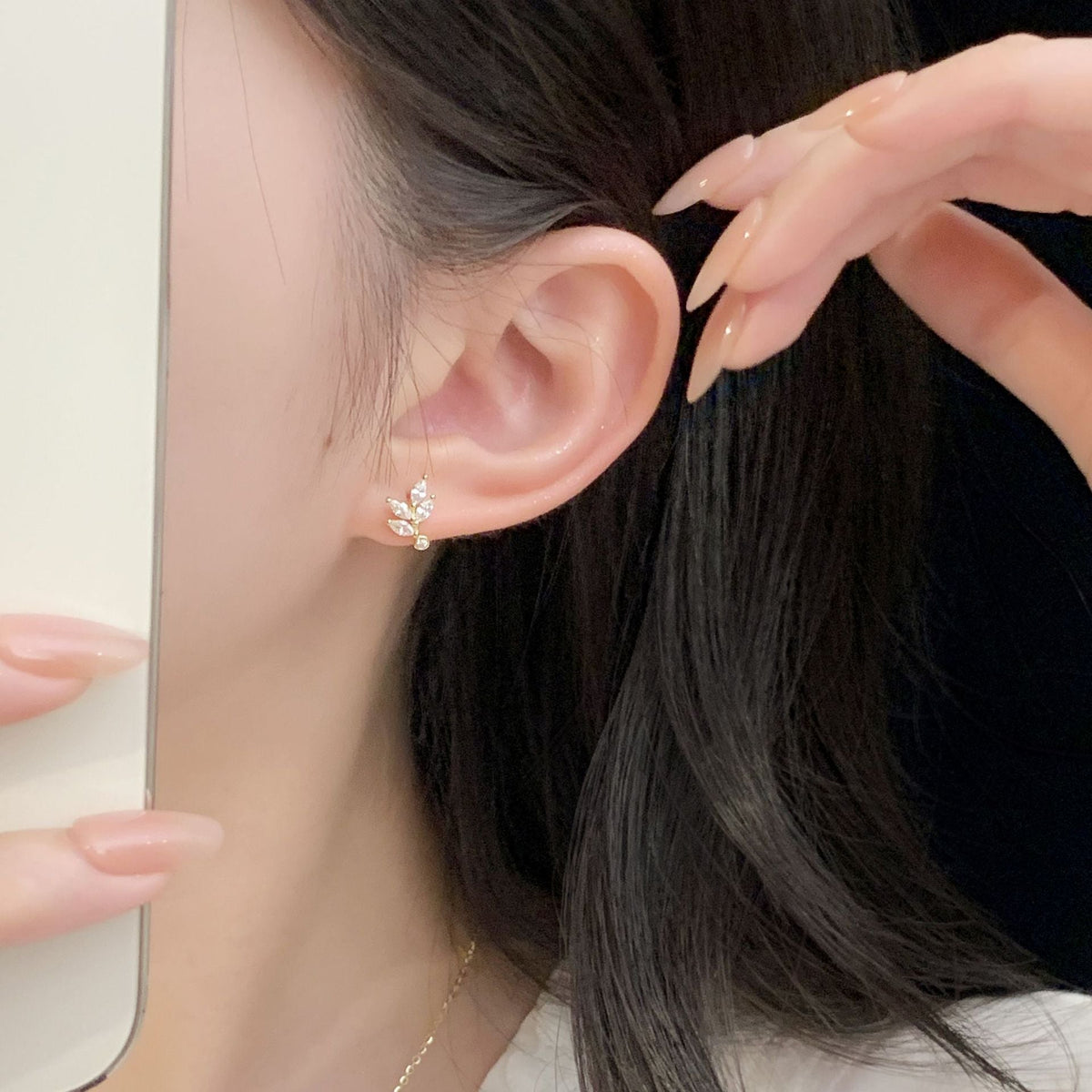 S925 sterling silver earrings