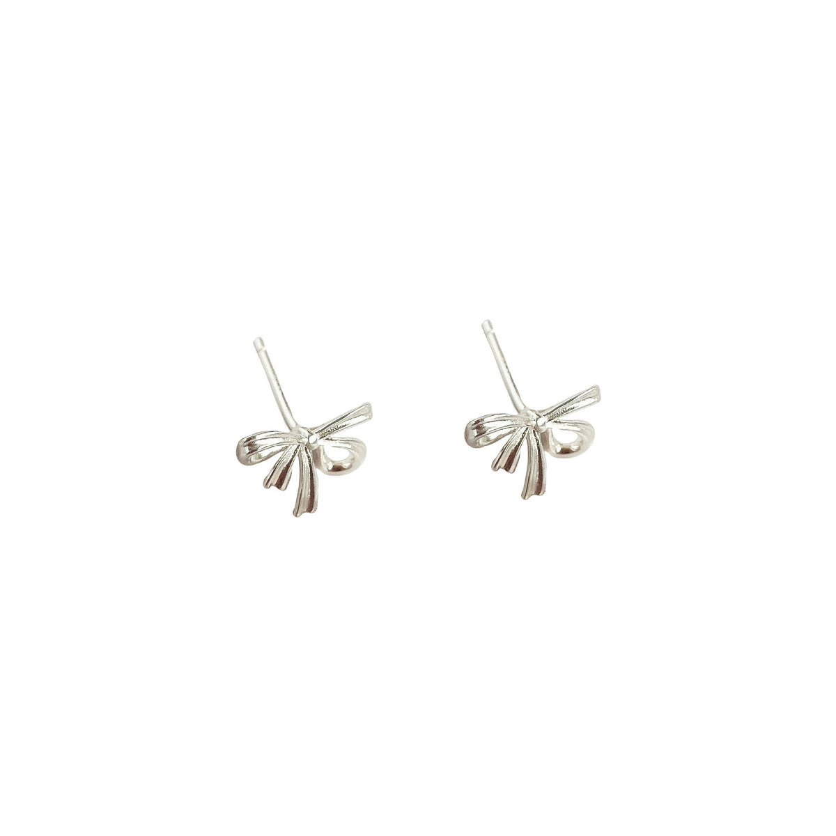 925 sterling silver earrings - silvery