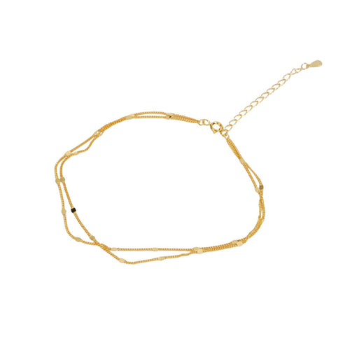 925 sterling silver ankle chain