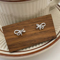925 sterling silver bowkont earrings