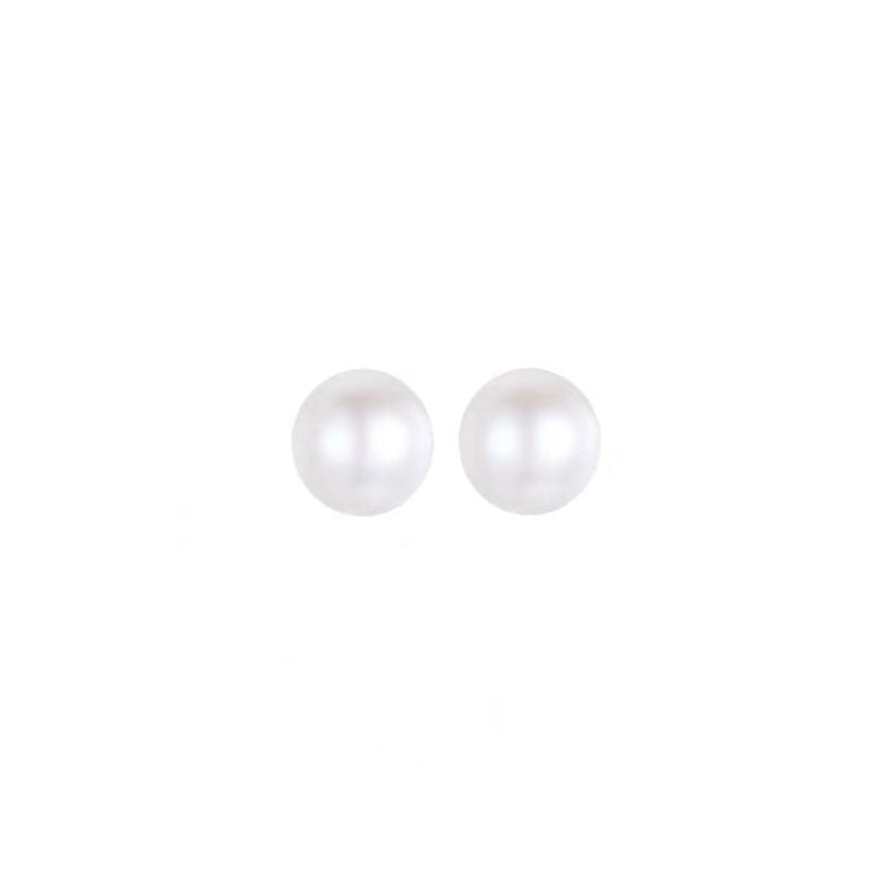 925 sterling silver freshwater pearl earrings