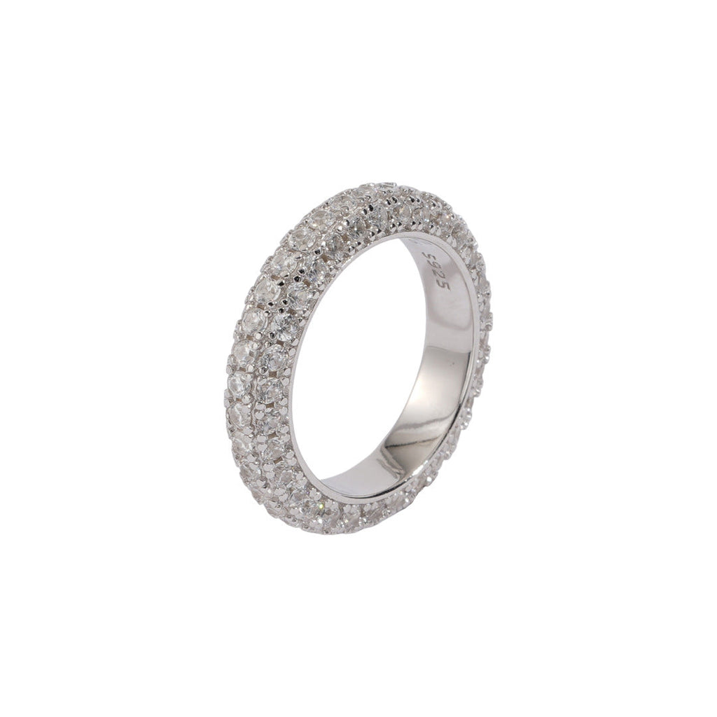 S925 sterling silver women's engagement ring