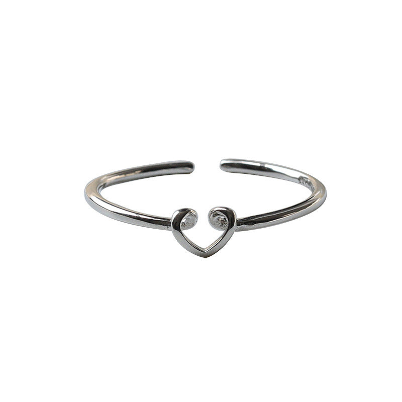 925 sterling silver ring - silver