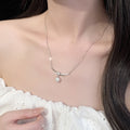 925 sterling silver pearl pendant necklace