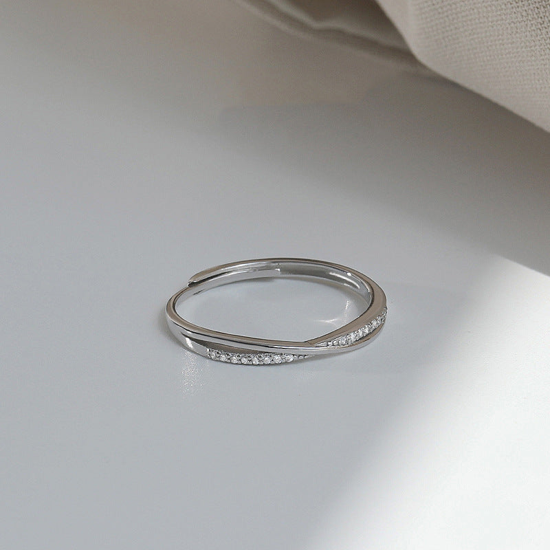 925 sterling silver open ring