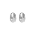 Chunky Teardrop Huggie Earrings – image 6