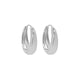 Rhodium Plated [12MM] / 925 silver
