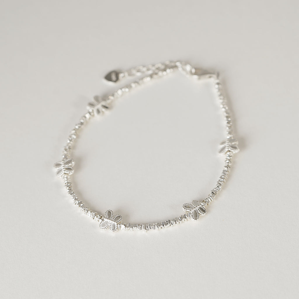 925 sterling silver bracelet - silvery