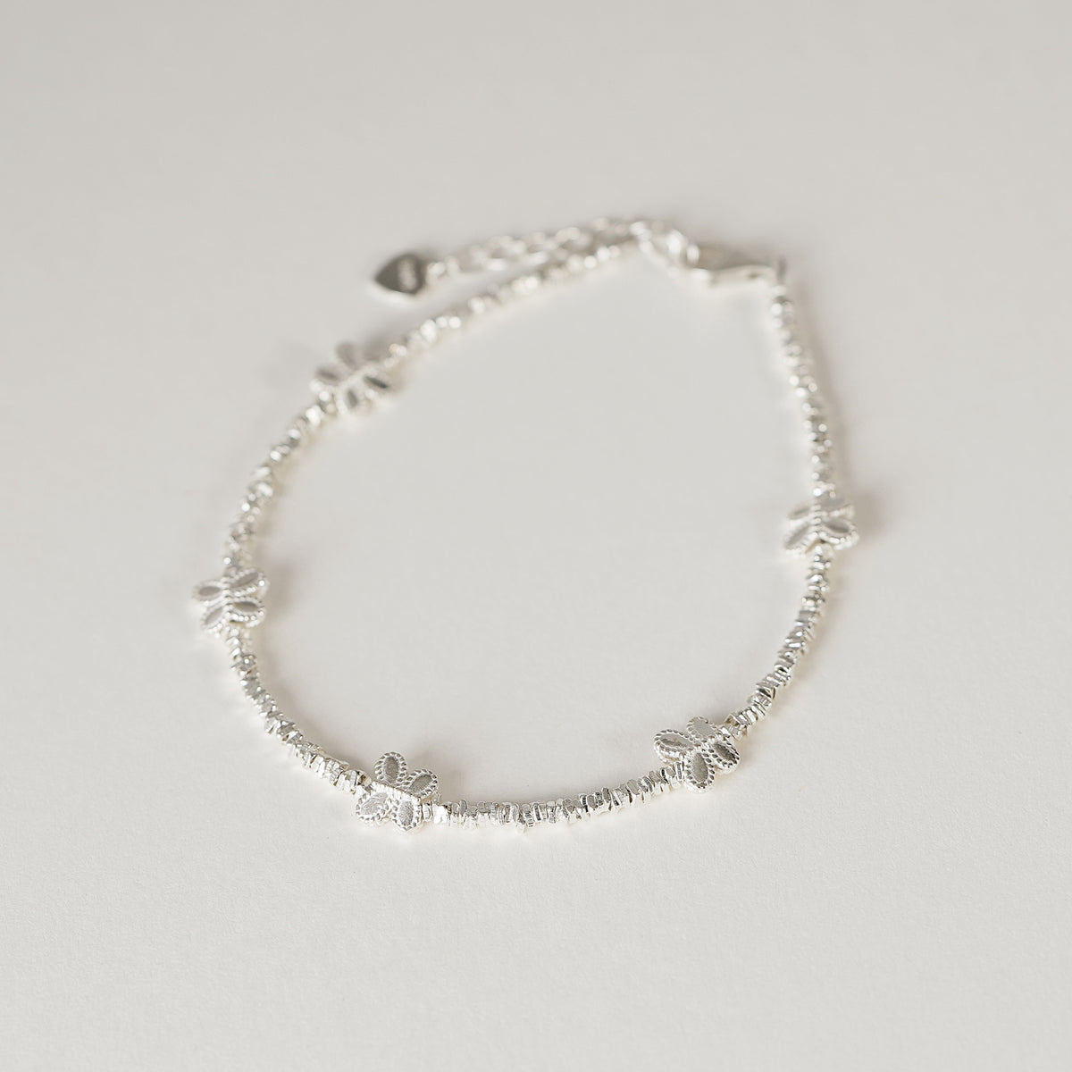 925 sterling silver bracelet - silvery