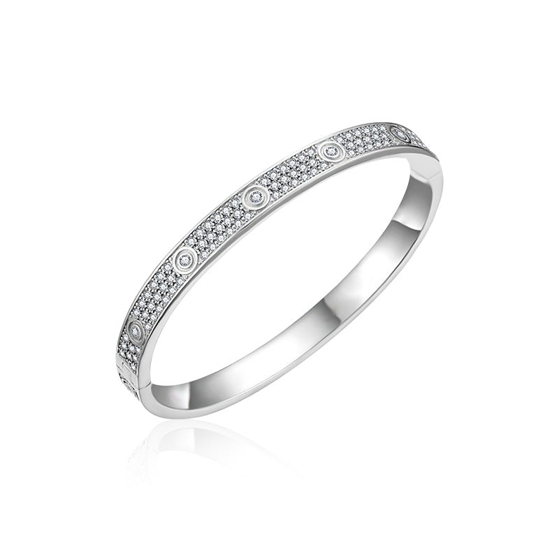 S925 silver moissanite starry bracelet