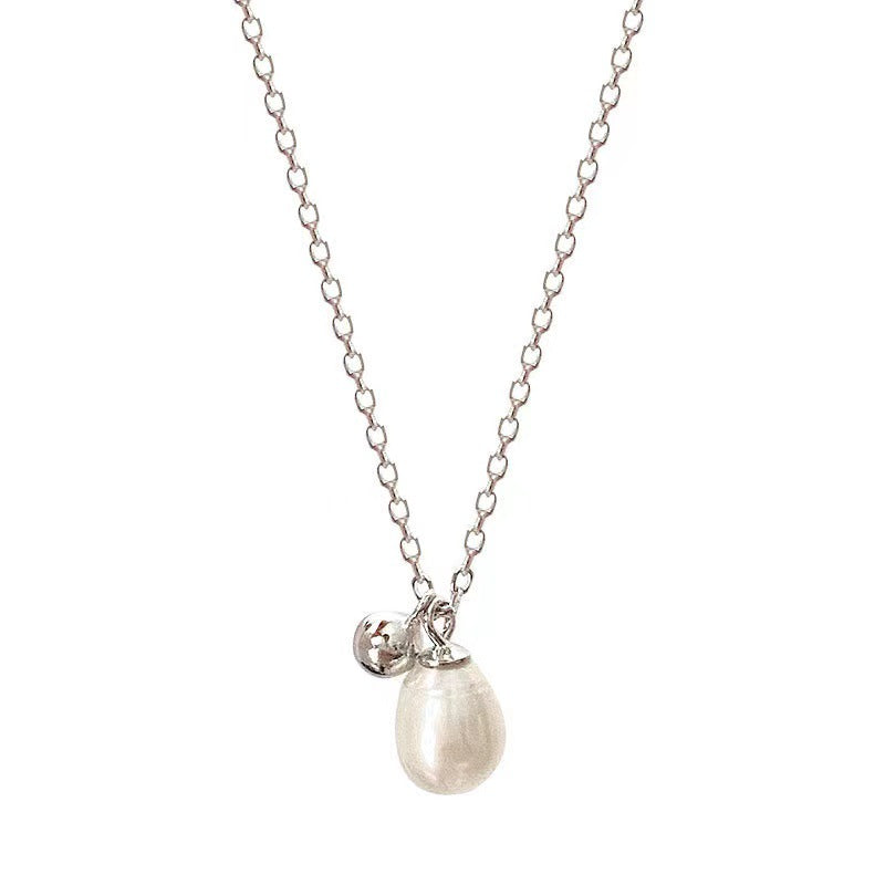 925 sterling silver freshwater pearl necklace