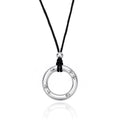 999 silver couple necklace