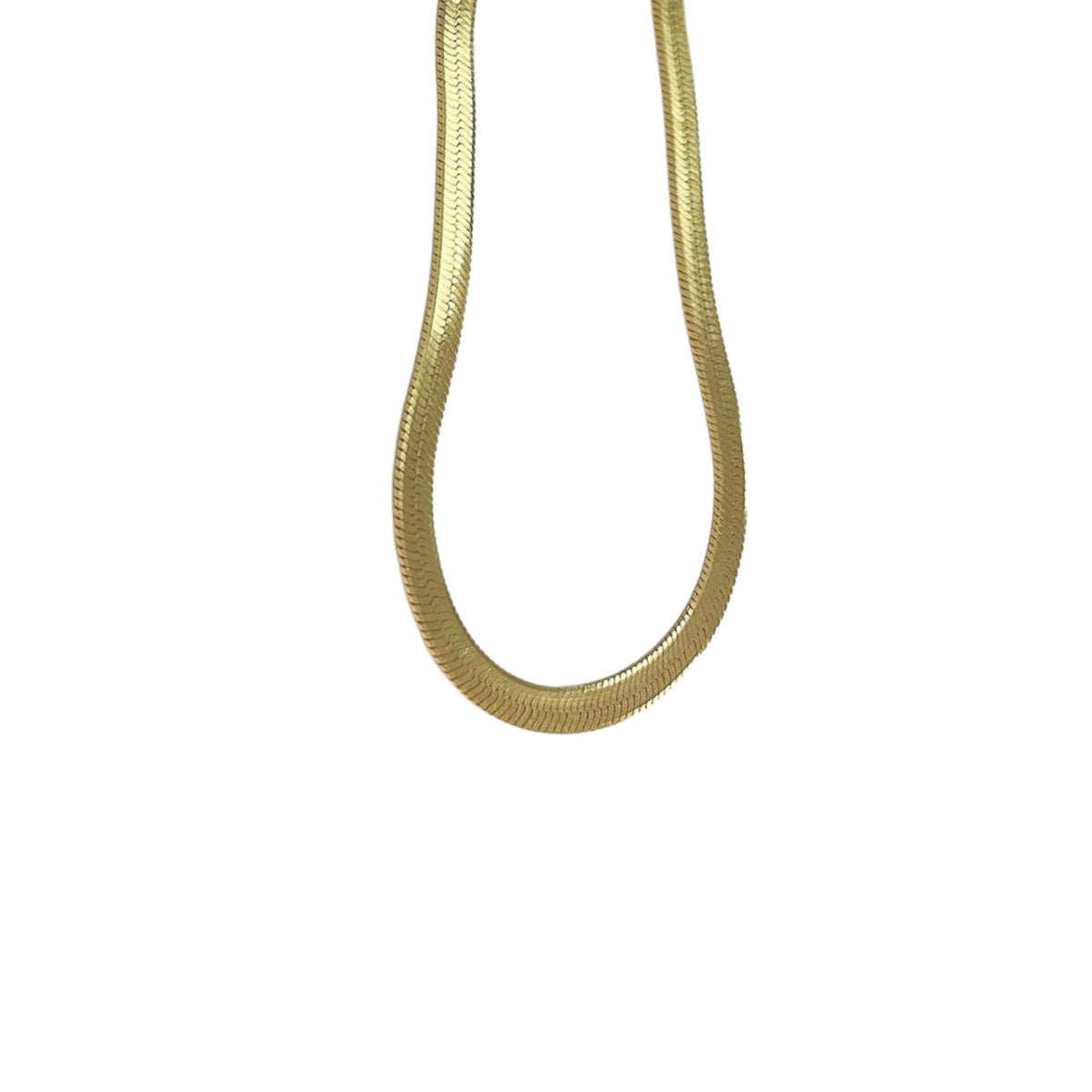 925 sterling silver snake bone chain necklace