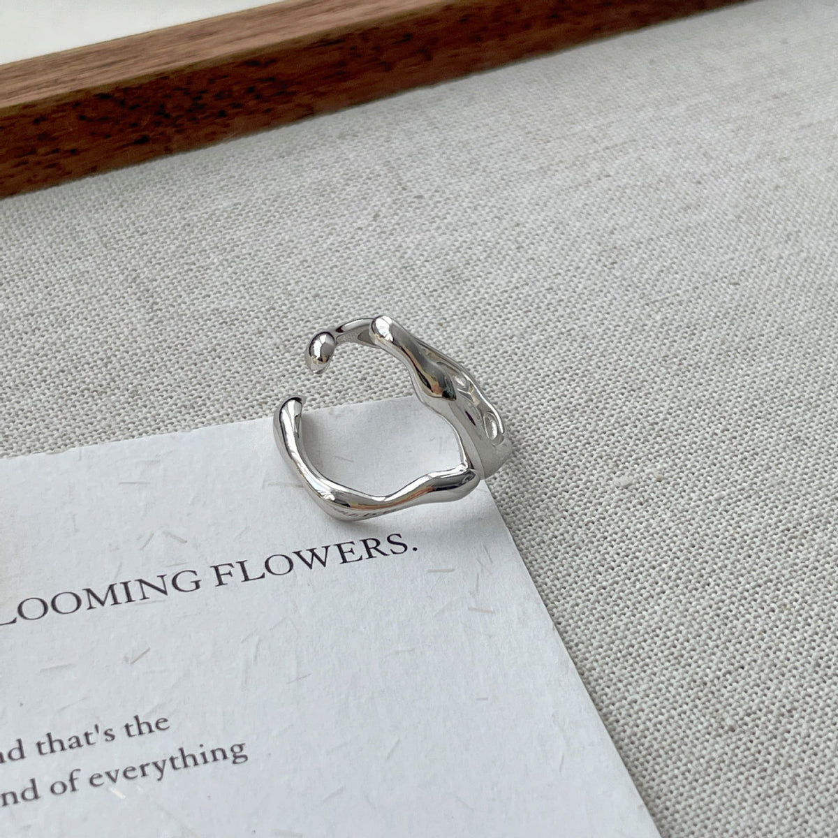 925 sterling silver pearl ring