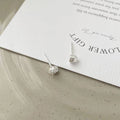 925 sterling silver irregular earrings