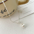 925 sterling silver pearl pendant necklace