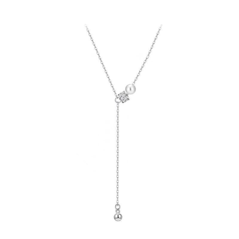 925 sterling silver tassel pendant necklace