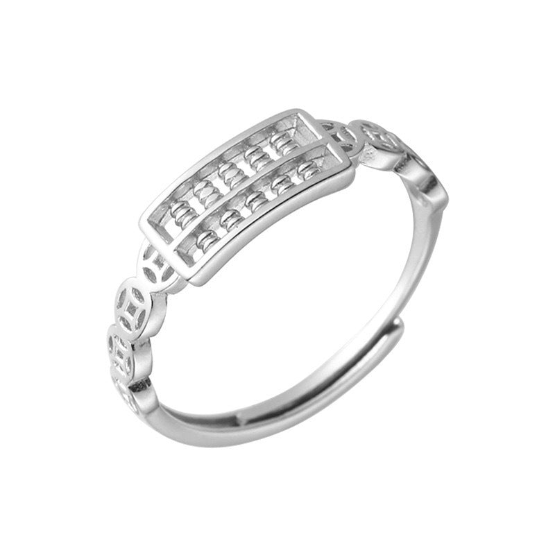 S925 Pure Silver Open Ring - Silvery