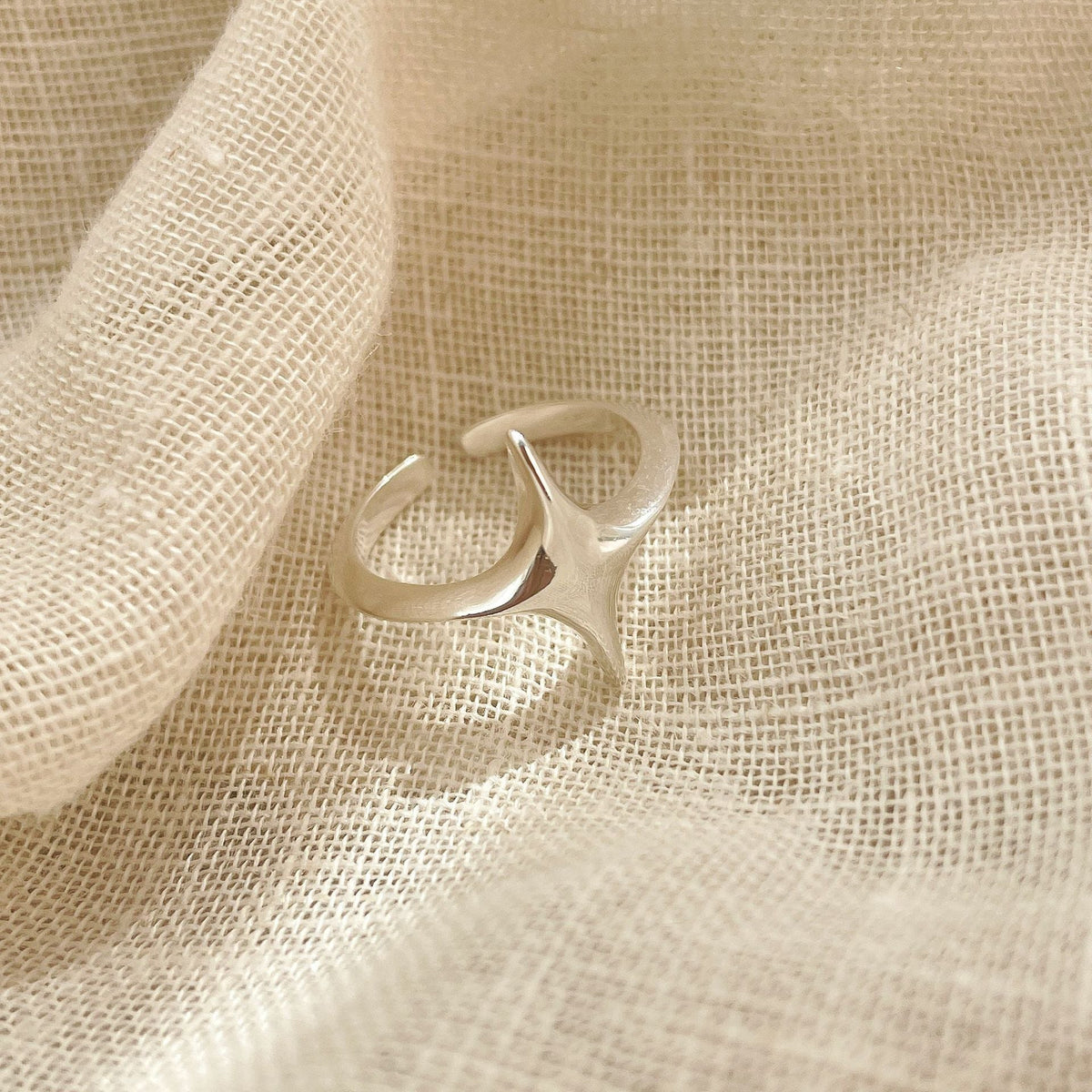 925 sterling silver open ring