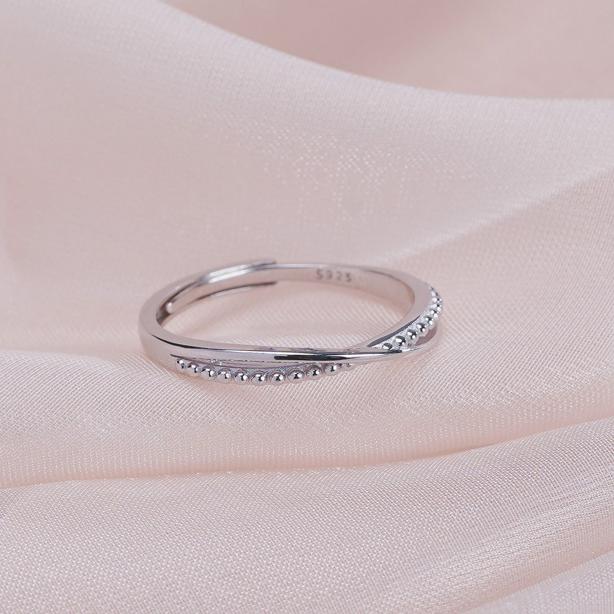 925 sterling silver open ring